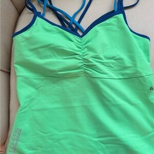 Skechers Green and Blue One Piece Swimsuit